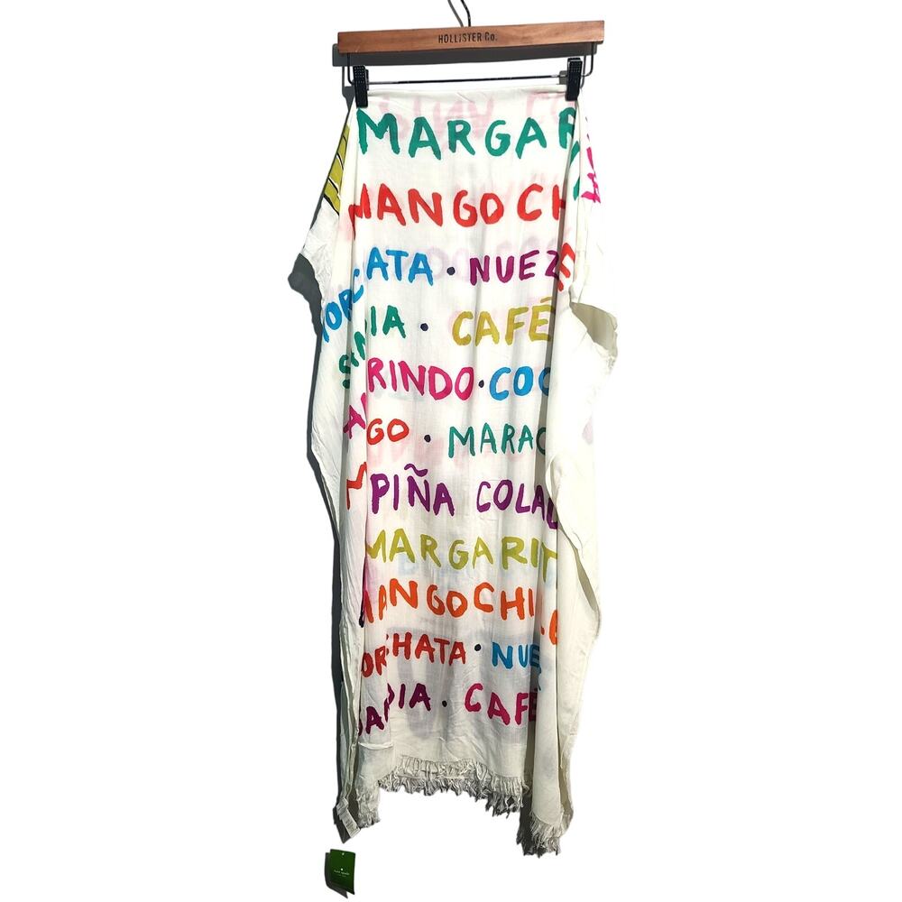 KATE SPADE POPSICLE FLAVORS Scarf Wrap NWT